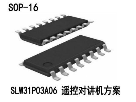 SLW31P03A06遥控对讲机方案